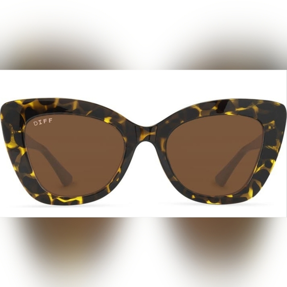 DIFF Melody 52mm Square Sunglasses - Picture 1 of 4